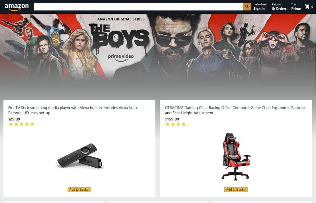 Amazon Clone